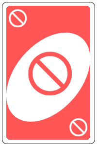 skip uno card