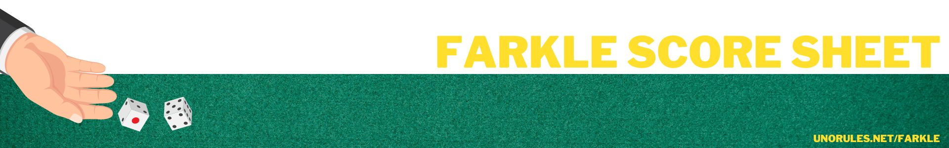 farkle score sheet
